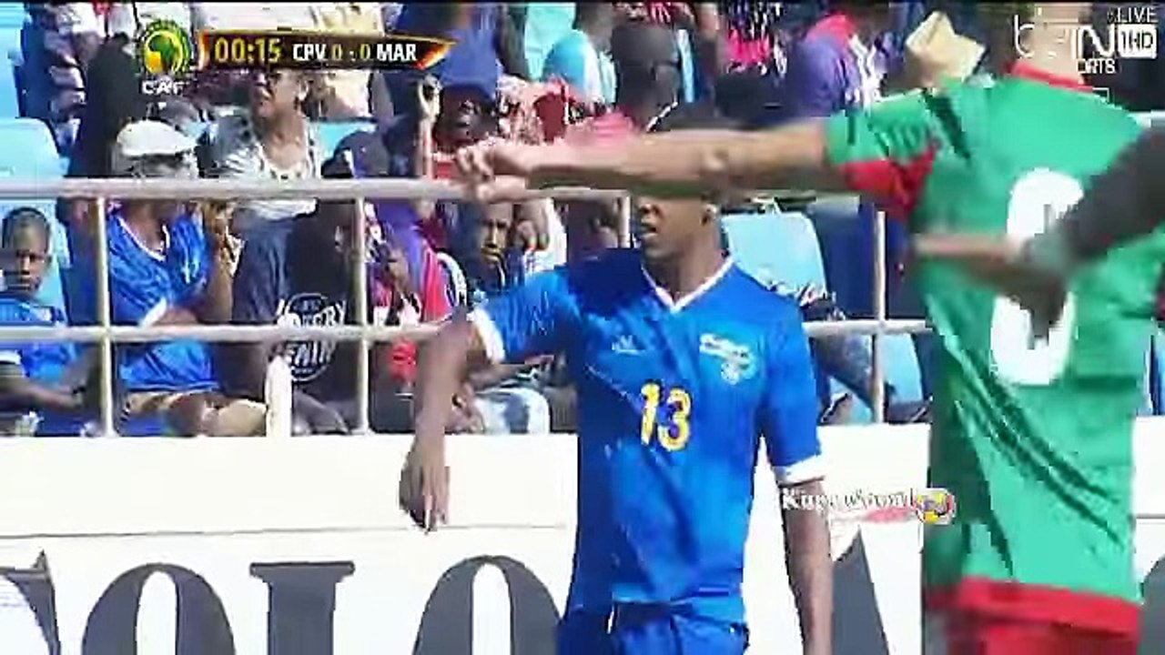 ملخص مباراة المغرب والراس الاخضر 1-0 (شاشة كاملة) [26-3-2016 تصفيات كأس أمم أفريقيا