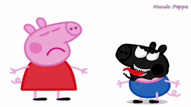 Peppa Pig em Português - George Pig da Família Peppa Pig Crying Homem Aranha Spiderman v