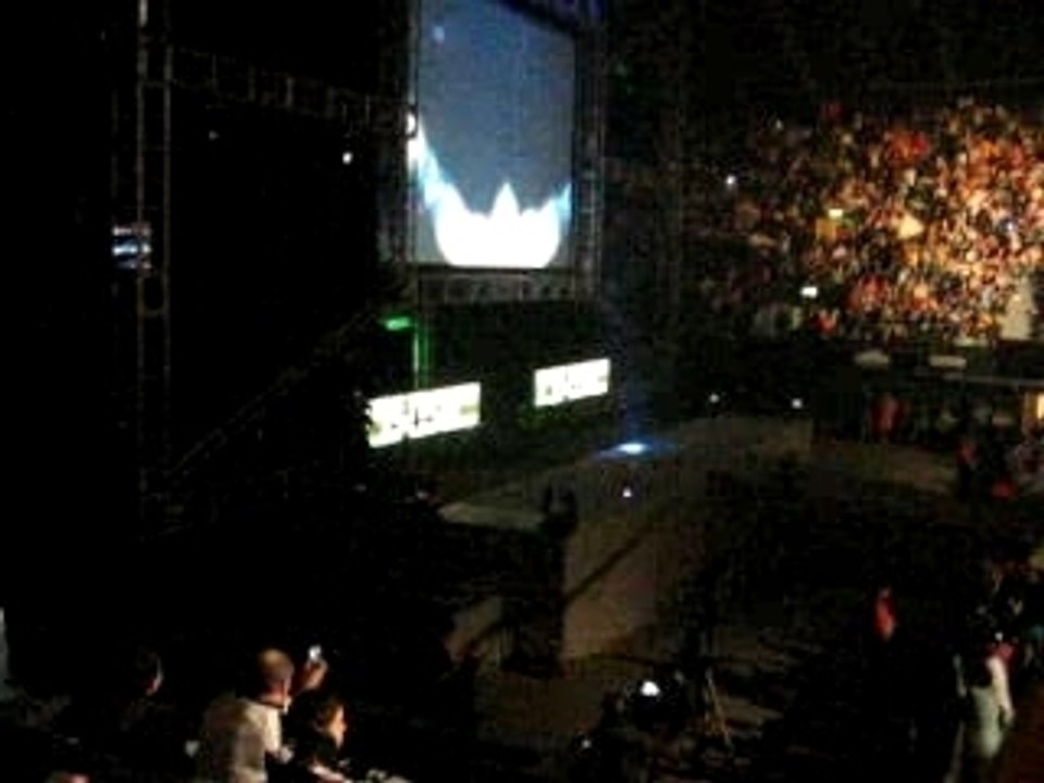 Triple H entrance Raw live in London