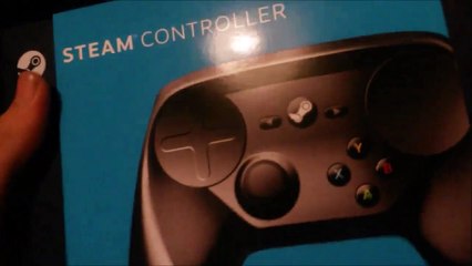 Steam controller Unboxing