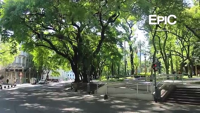 Plaza San Martín & Torre de los Ingleses - Buenos Aires, Argentina (HD)