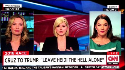 Adriana Cohen: 1st to "Spills the Beans" on the Cruz Sex Scandal LIVE on CNN! Trump 2016
