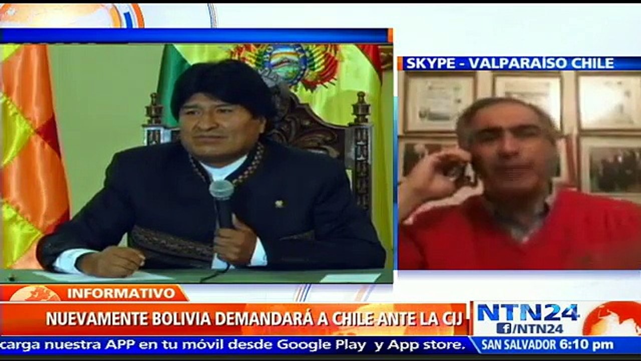 Chile contrademandará si Bolivia concreta ida a La Haya por río Silala