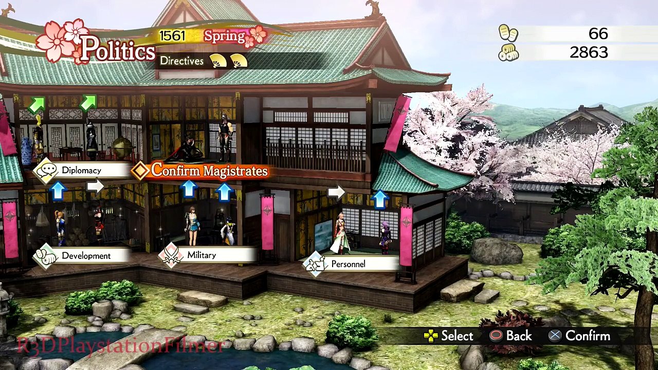 Samurai Warriors 4: Empires | Ryu & Ninjas | PS4 Walkthrough Part 3: Battle of Echizen-Wakasa