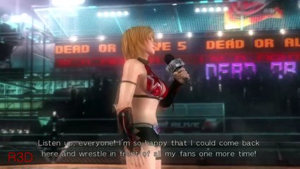 Dead or Alive 5: Ultimate All Cutscenes Movie {Full 1080p HD}