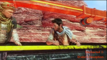 Uncharted 3: Drake's Deception Walkthrough Chapter 20 - Caravan {3 Treasures}