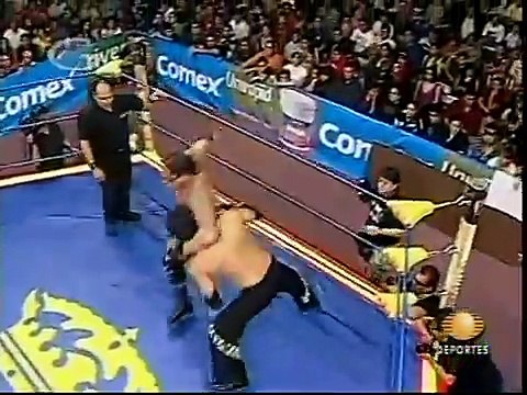 AAA-SinLimite 2009-01-25 Salamanca 05 El Mes?as, La Parka & Silver King vs. Joe L?der, Nicho el Millonario & Electroshock