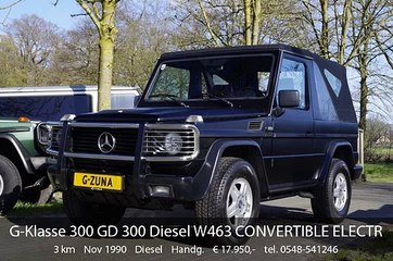 Mercedes-Benz G 300 GD 300 Diesel W463 CONVERTIBLE ELECTRIC