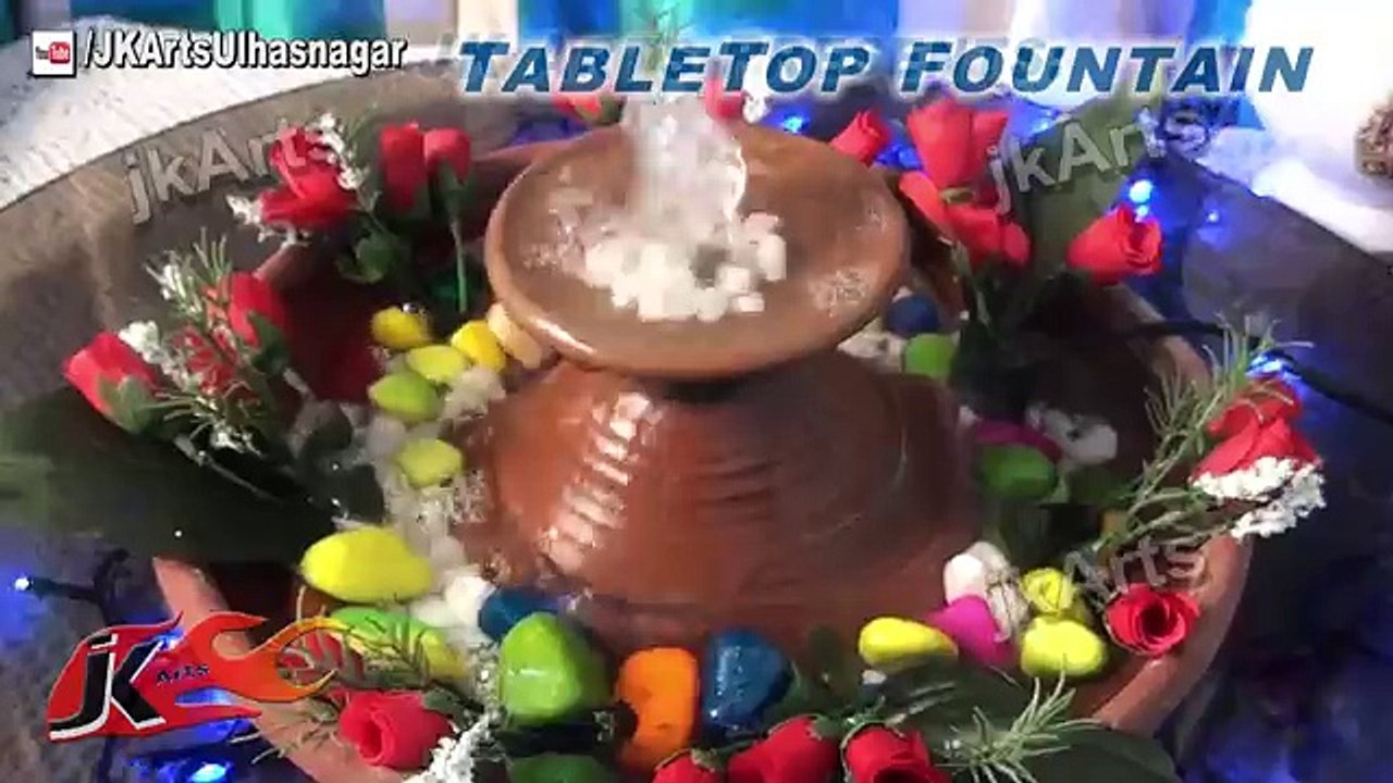 How To Make Table Top Fountain Video.