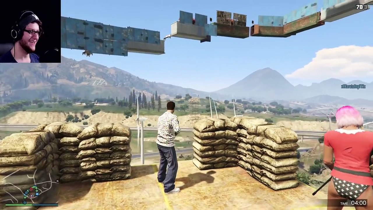 GTA 5 PC Online Funny Moments RONS DEATHRUN! | GUINEA PIG POWERS!? (Custom Games)