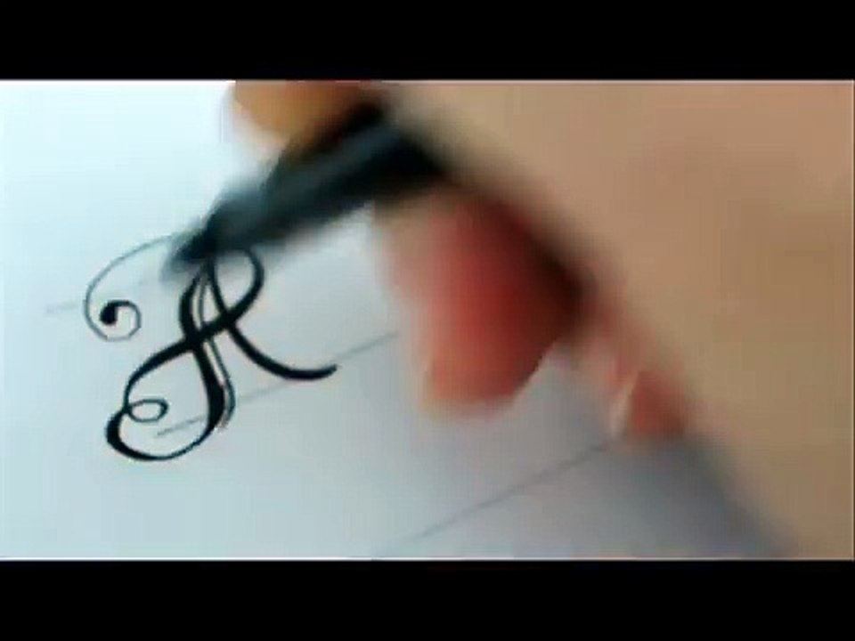 Fancy Letters - How To Design Your Own Swirled Letters