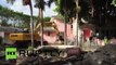 Pablo Escobars Miami mansion bites the dust as drug lords den demolished