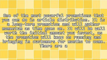 Get Your Business Noticed With Effective Article Submission