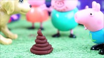 PIG GEORGE DA FAMÍLIA PEPPA PIG LIMPANDO O COCÔ DA BELINHA! COMPLETO EM PORTUGUES