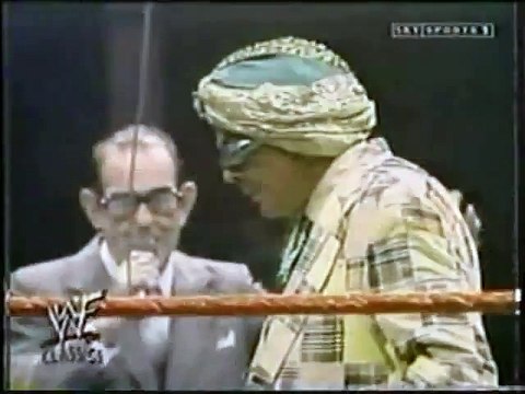 Superstar Billy Graham in action Championship Wrestling Jan 1st, 1983