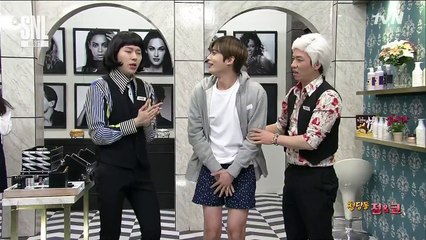 [RAW] 160326 SNL Korea - Salon Skit