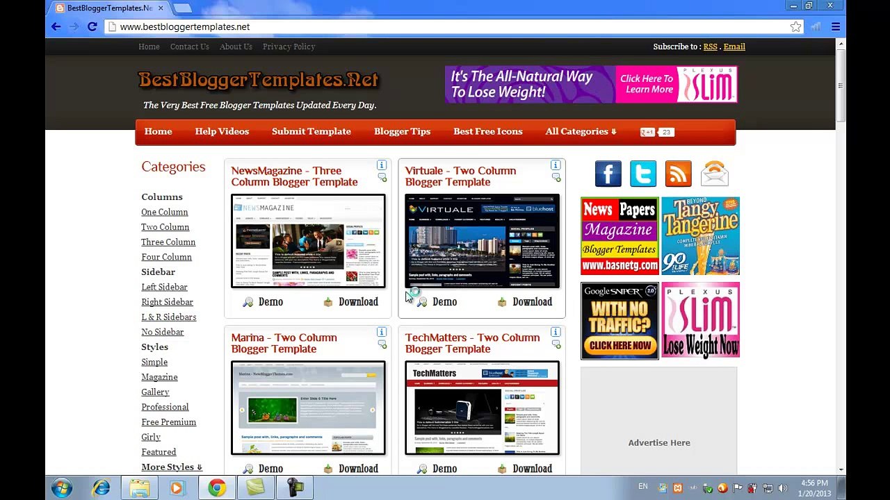 blogger template customization in Urdu_Hindi Part 1 of 11