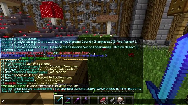 LOD MINECRAFT FACTIONS EP 1 custom enchants/custom bosses!!! with theonicle LOD