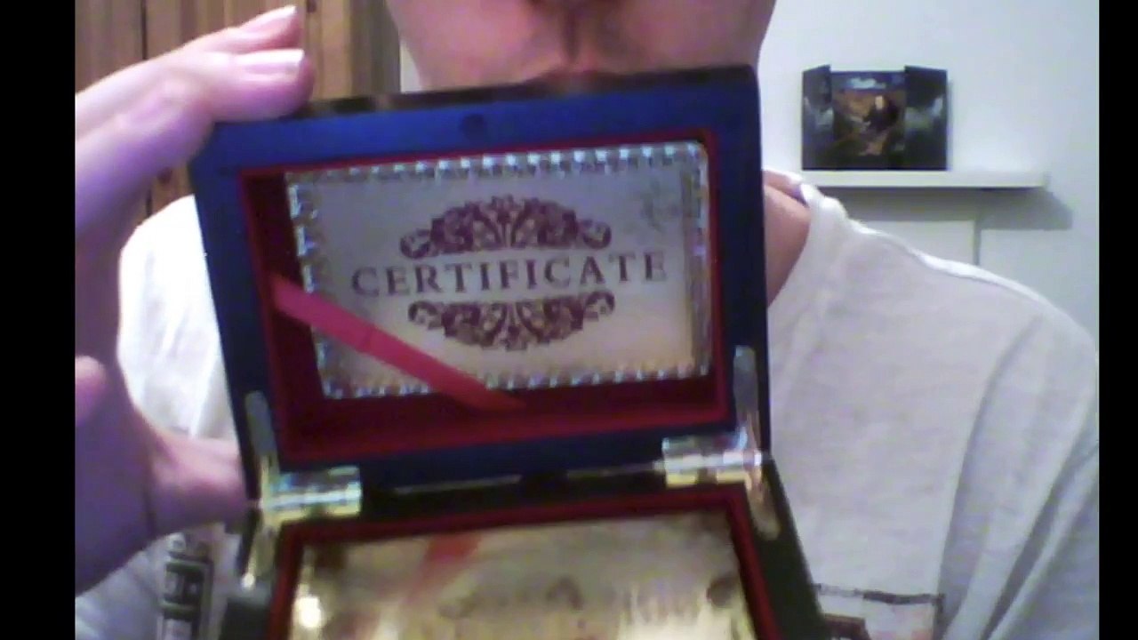 24k Gold Playing Cards Unboxing w/ Devinedarkness