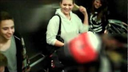 Elevator Bike Race Prank (Garrett Overboardhumor)