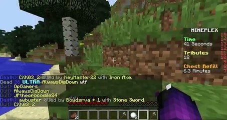 Minecraft Survival Games (HG) #1 - I GOT REKT