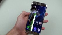 Samsung Galaxy S7 Hammer & Knife Scratch breaking