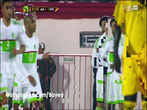 Islam Slimani Goal HD - Algeria 2-0 Ethiopia - 25-03-2016
