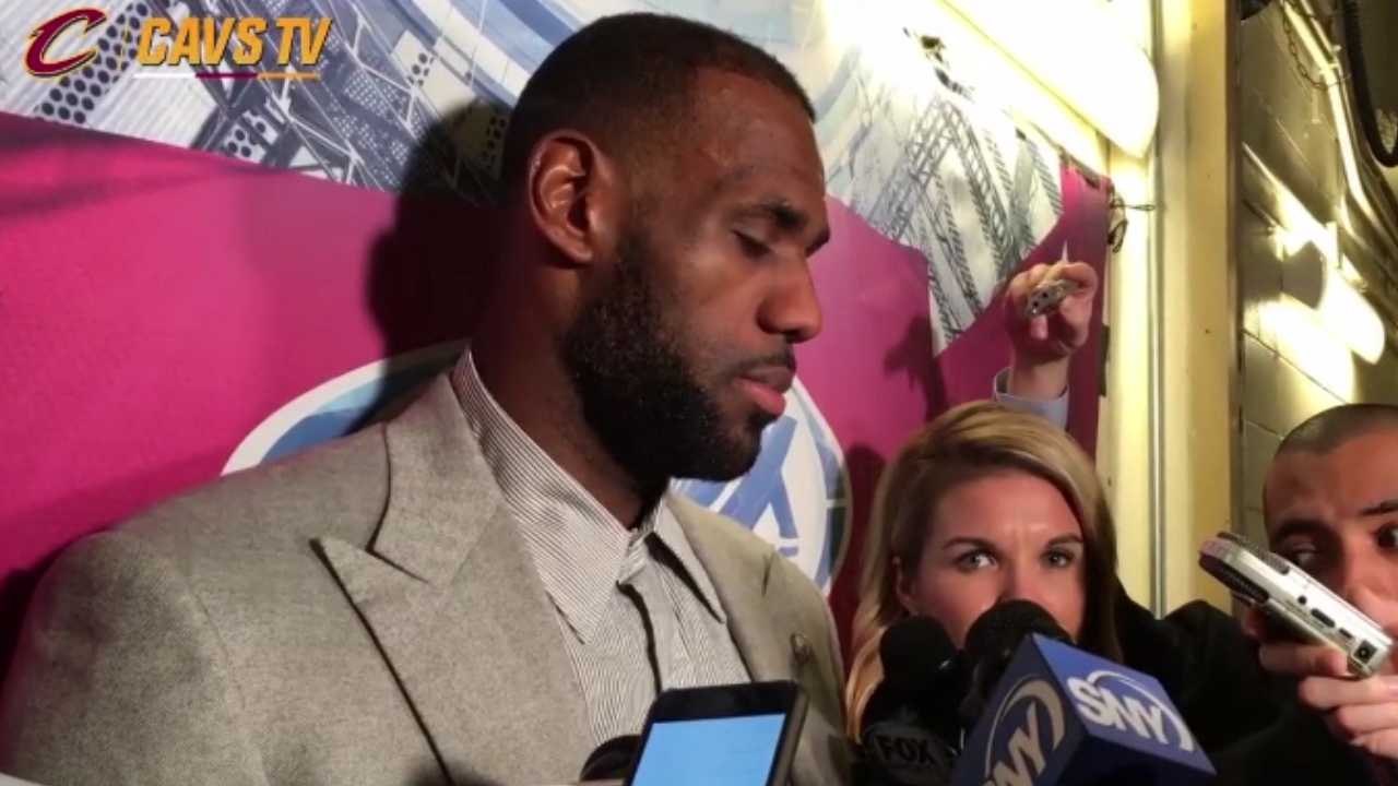 LeBron Records Triple-Double in Win