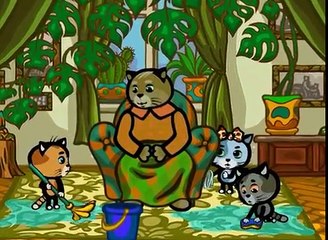 Мультик Три котенка: Наша ванна океан