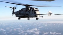 CH 53E Super Stallion Aerial Refueling
