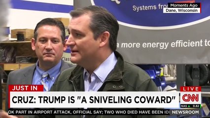 Ted Cruz: Donald Trump is Scared | March 24, 2016