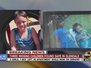 Children found safely after going missing for 9 hours