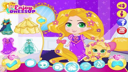 Download Video: Disney Chibi Princess Maker - Princesses Elsa Rapunzel Ariel Snow White Dress Up Game