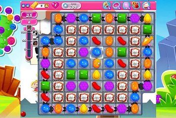 Candy Crush Saga Level 706 - No Booster - 2 Stars