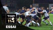 TOP 14 – Agen - Montpellier : 21-45 – Essai 1 Bismarck DU PLESSIS (MON) – J19 – saison 2015-2016