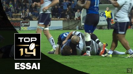 TOP 14 – Agen - Montpellier : 21-45 – Essai 2 Bismarck DU PLESSIS (MON) – J19 – saison 2015-2016
