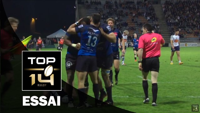 TOP 14 – Agen - Montpellier : 21-45 – Essai 2 Timoci NAGUSA (MON) – J19 – saison 2015-2016