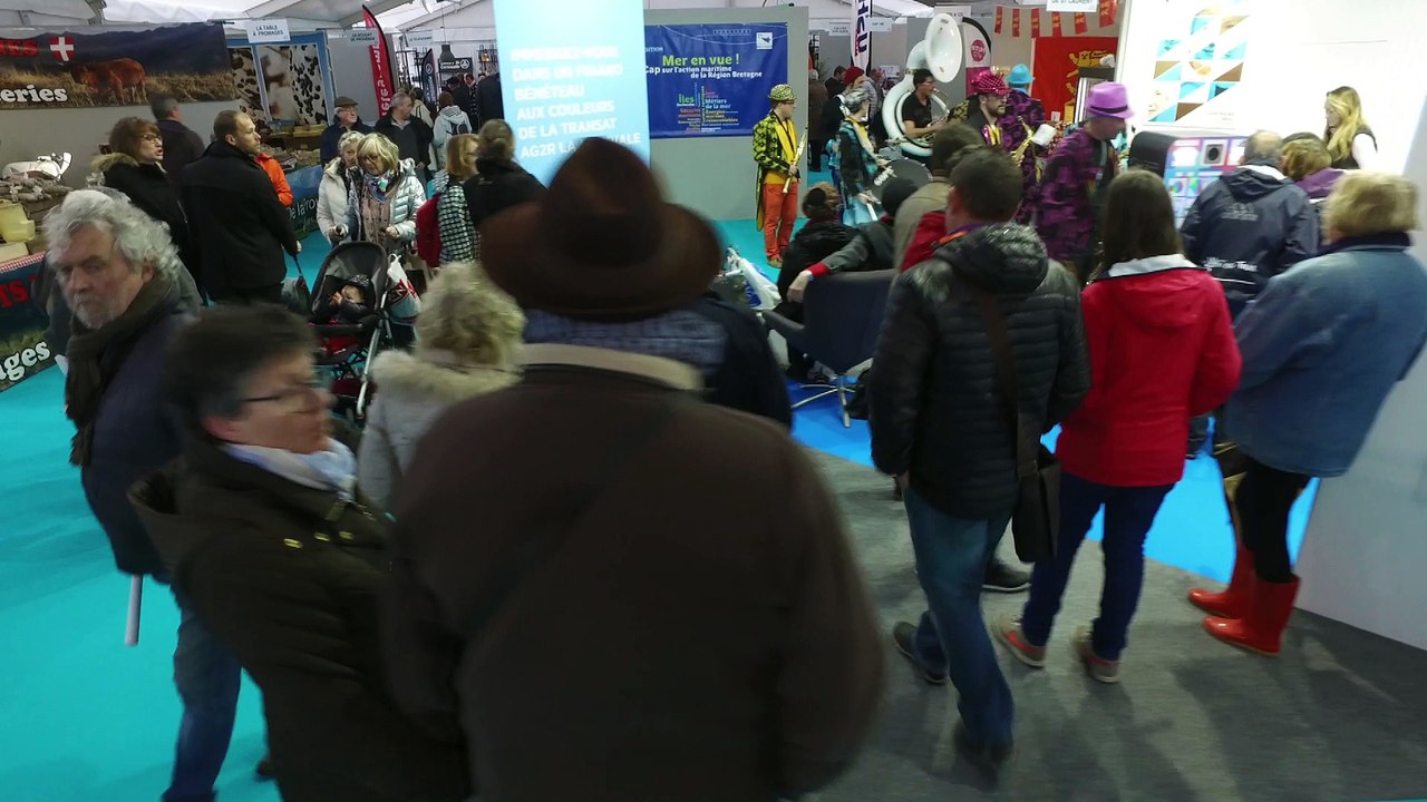 Ouverture du village sur la Transat