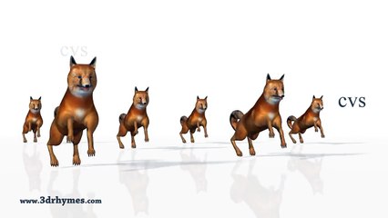 Phonics Song 3   ABC song   ABC Songs for children -3D Animation ABC Nursery rhymes