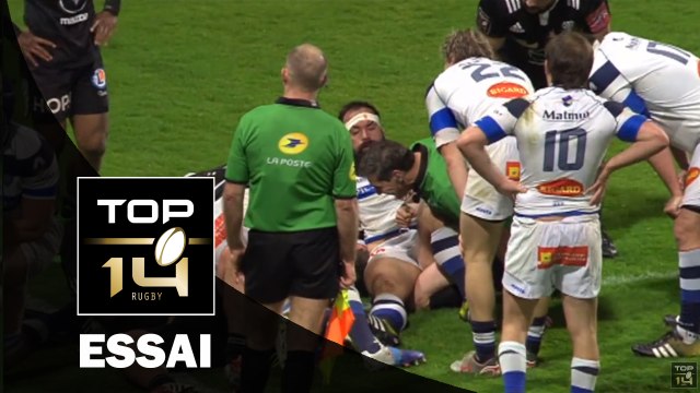 TOP 14 – Brive - Castres : 23-22 – Essai Thomas COMBEZOU (CAS) – J19 – saison 2015-2016