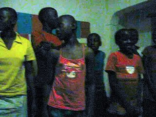 Ugandan children singing "Oh, how I love Jesus just because He first loved me"