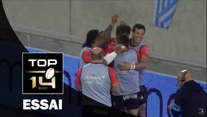 TOP 14 – Racing 92 - Toulon : 20-21 – Essai Theo BELAN (TLN) – J19 – saison 2015-2016