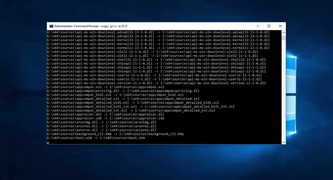 How to make a Windows 10 bootable USB Flash Drive using Command prompt or CMD