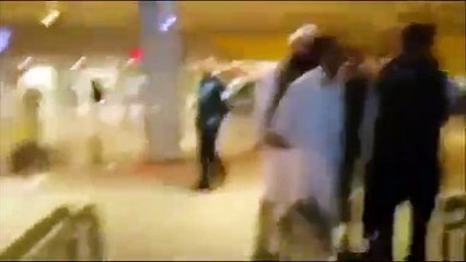Junaid Jamshed Beaten at Islamabad Airport Exclusive Video