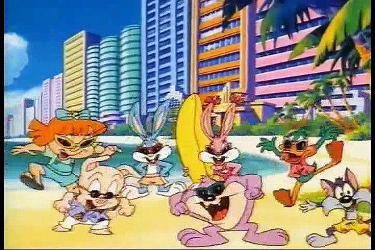 Tiny Toon Adventures Intro (Swedish) TINY TOONS Old Cartoons