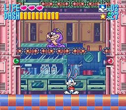 Tiny Toon Adventures: Buster Busts Loose! (SNES) - Longplay TINY TOONS Old Cartoons