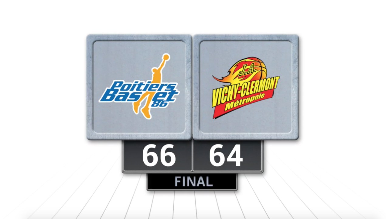 Basket, Pro B, J20 : Poitiers - Vichy Clermont (2015-2016)