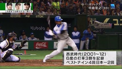 2016年再起を懸ける男たち　オリックス　中島裕之　ショートへのこだわり