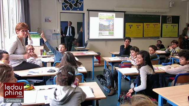 Éducation aux médias à l'École Bizanet de Grenoble autour du Dauphiné des Enfants