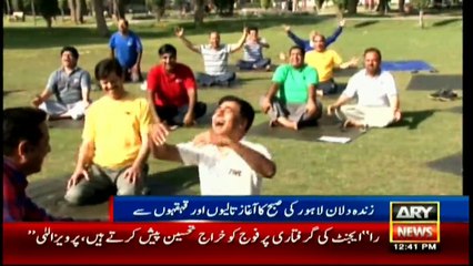Laughing yoga a unique stay fit